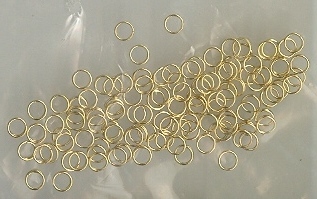 (image for) Split Rings 5mm Gold