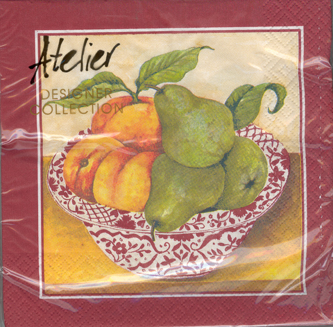 (image for) DecoArt Decor Napkin Fruit Bowl