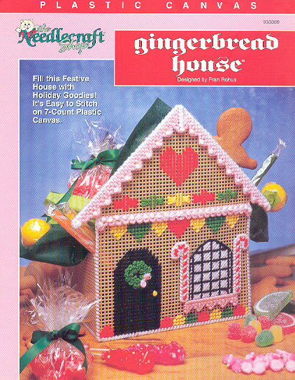(image for) Plastic Canvas Ginger House