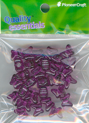 (image for) Butterfly Transparent Dark Amethyst 25grams
