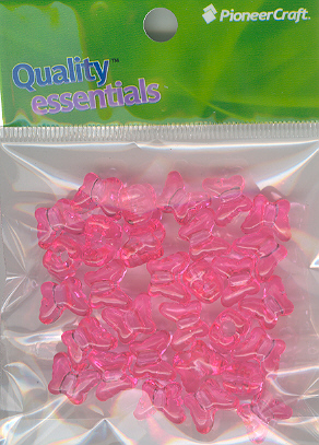 (image for) Butterfly Transparent Pink 25grams