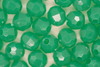 6mm Facet Op Dark Green 250g