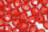 6mm Facet Op Red 250g