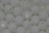 6mm Facet Op White 250g