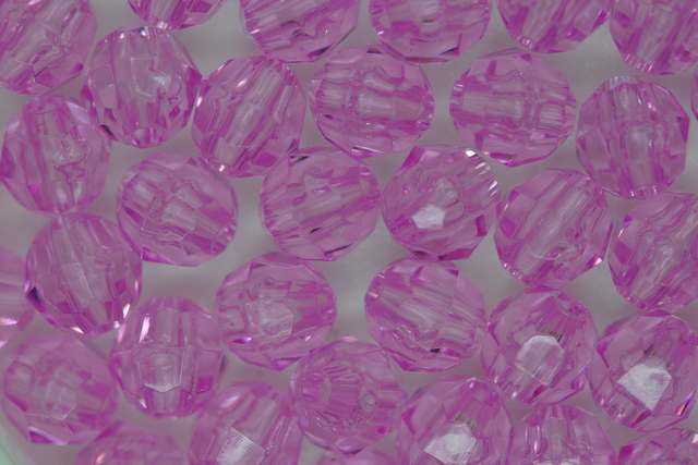 (image for) 6mm Facet Tr Light Amethyst 250g