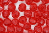6mm Facet Tr Raspberry 250g