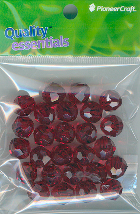 (image for) 12mm Facet Ruby 25grams
