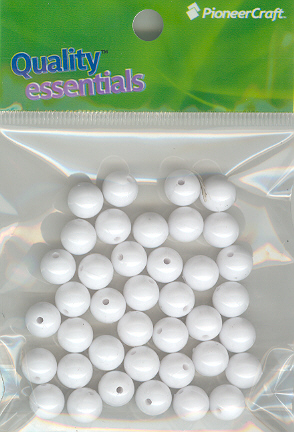 (image for) 9mm Round Op White