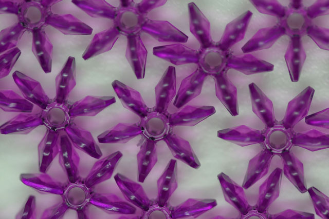 (image for) Star 12mm Tr Dark Amethyst 250g