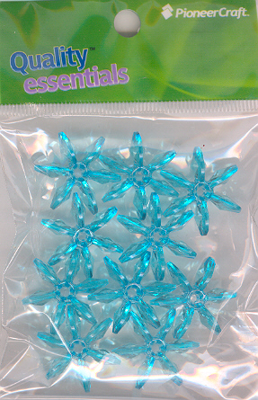 25mm Acrylic Star Beads 25grams