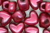 Acrylic Heart Beads