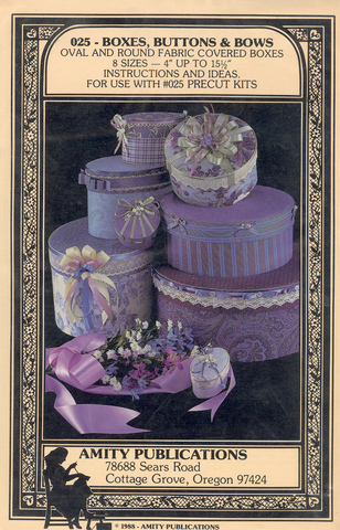 (image for) Paper Pattern Boxes Buttons & Bows