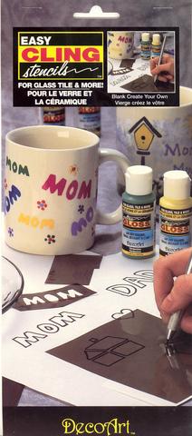 DecoArt Easy Cling Ultra Stencil Blank DecoArt Easy Cling Ultra Stencil Blank