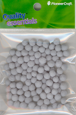 (image for) PomPoms 7mm; Gray