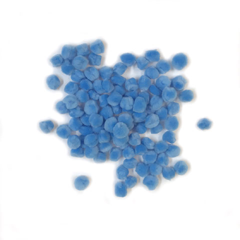 (image for) PomPoms 13mm; Lt Blue