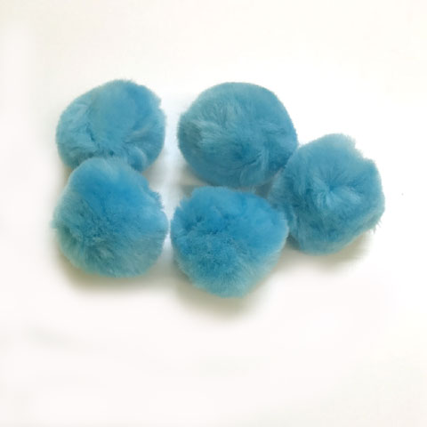 (image for) PomPoms 38mm; Turquoise
