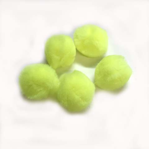 (image for) PomPoms 38mm; Yellow