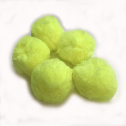 (image for) PomPoms 50mm; Yellow