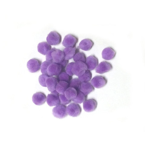 (image for) PomPoms 13mm; Lilac