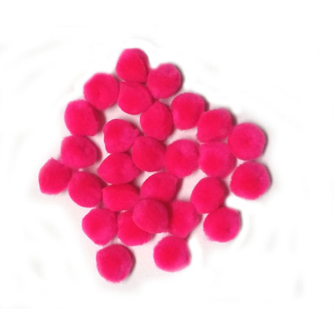 (image for) PomPoms 13mm; N-Pink