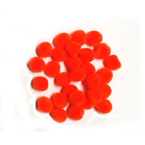 (image for) PomPoms 13mm; Orange