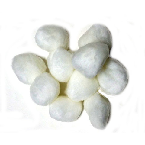 (image for) PomPoms 50mm; White