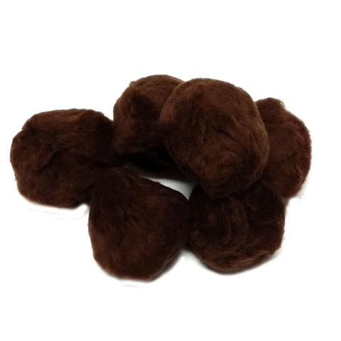 (image for) PomPoms 63mm; Brown