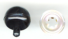 25mm Black Ball Nose 25mm Black Ball Nose