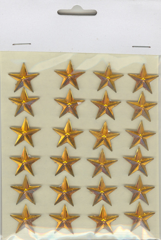 (image for) Adesive Acrylic Gold Stars