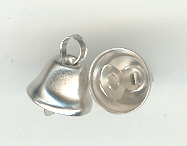 Silver True Bell 8 mm 20 piece bag