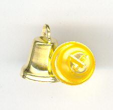 Gold True Bell 11 mm 20 piece bag