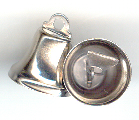 Silver True Bell 16 mm 20 piece bag
