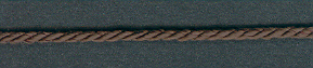 (image for) 3mm, 3 Ply Cord Brown per mtr