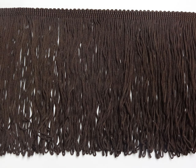 (image for) 150mm Fringe Loop Dark Brown