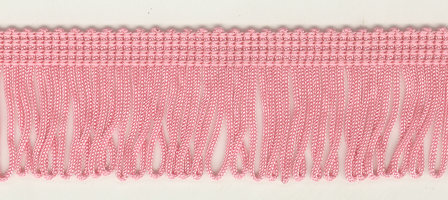 (image for) 35mm Loop Fringe Rose price per mt