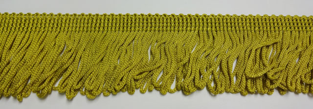 (image for) 45mm Loop Fringe Khaki