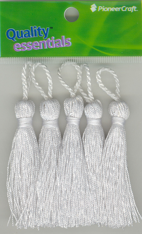 (image for) Tassels 70mm 01 White