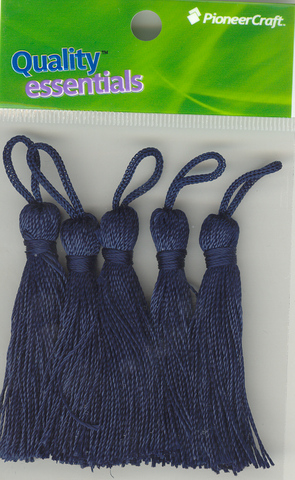 (image for) Tassels 70mm 76 Navy Blue