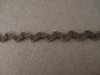 7mm Ric Rac Black
