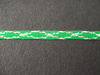 Glitter Braid per mtr; Emerald/Silver Glitter Braid per mtr; Emerald/Silver