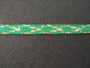 Glitter Braid per mtr; Gold/Emerald Glitter Braid per mtr; Gold/Emerald