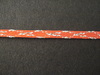 Glitter Braid Silver/Scarlet 6mm wide Glitter Braid Silver/Scarlet 6mm wide
