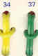(image for) Set Small Alphabet (T)10 pack. Size 33x26mm