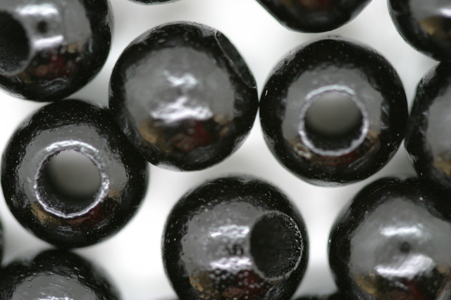 (image for) 12mm W-Beads Black