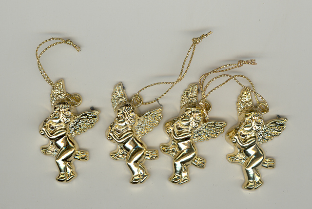 (image for) Gold Cherub Embellishmnet 5p