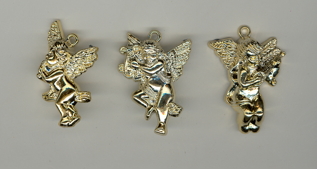 (image for) Gold Cherub Embellishment Assortment 5p