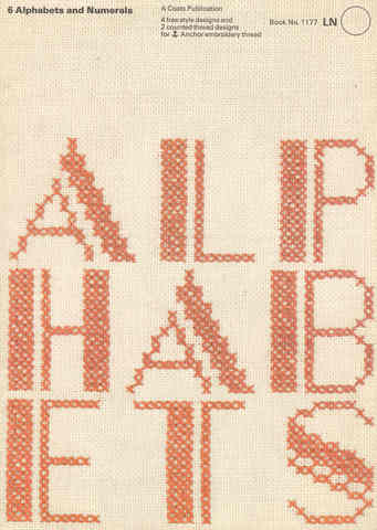 (image for) 6 Alphabets and Numerals -Coates