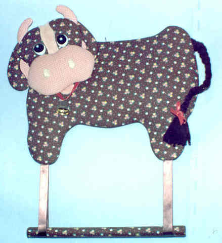(image for) Cow Towel Holder