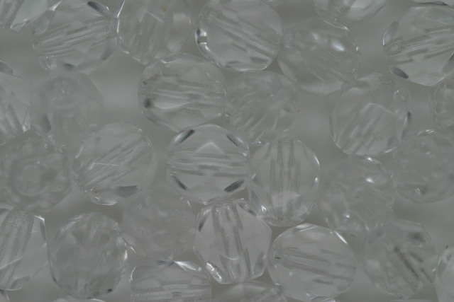 (image for) 6mm Faceted Beads Crystal Bulk