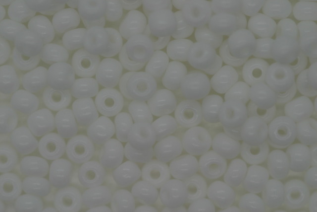 (image for) Czech Seed 8/0 Op Chalk White 100g